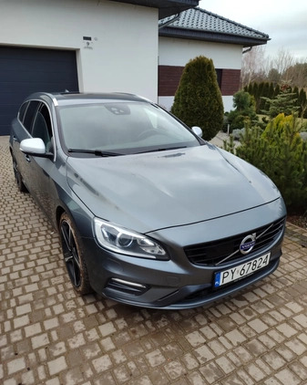 Volvo V60 cena 76400 przebieg: 114000, rok produkcji 2015 z Poznań małe 211